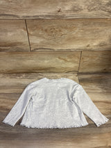 Carter's Long Sleeve Ribbed Shirt Grey sz 2T