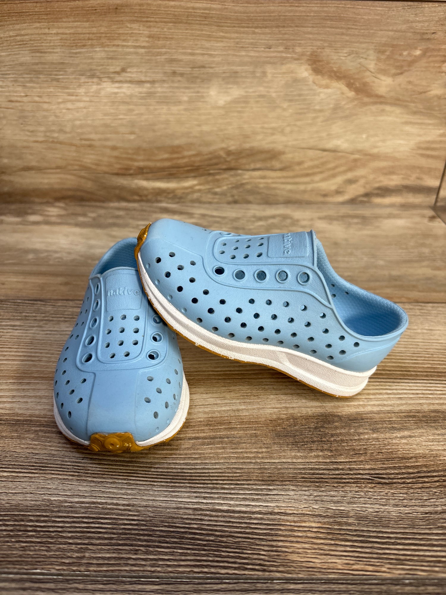 Native Robbie Sugarlite Slip-On Shoes Blue sz 6c