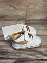 NEW Baby Fashion Shoes Soft Sole Sneakers White sz 1/2c