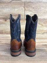 J.B. Dillon Western Cowboy Boots, Brown sz 9.5c