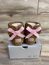 UGG Baby Jesse Bow Boot Chestnut Sz 0c/1c