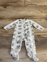 Liam & James Elephant Sleeper White sz 0-3m