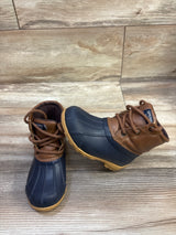 Sperry Port Alpine Waterproof Duck Boots Navy sz 8c