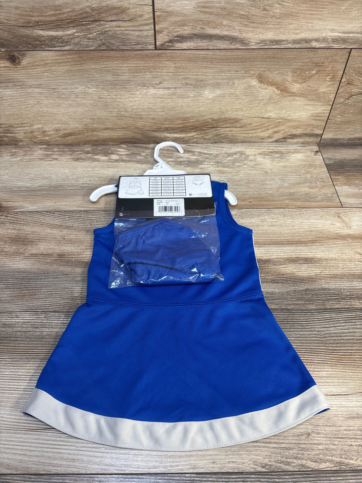 NEW NFL Los Angeles Rams 2pc Cheer Captain Jumper Dress sz 12m