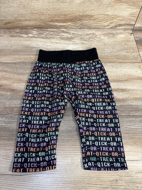 Trick Or Treat Pants Black sz 9-12m - Me n Mommy To Be
