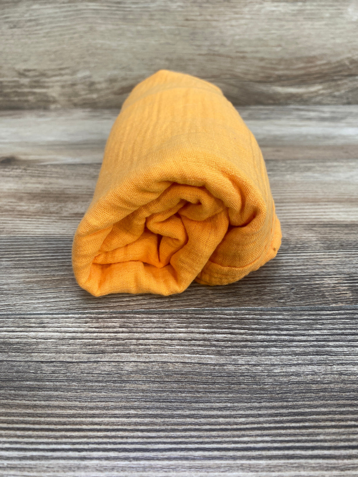 Parent's Choice Muslin Swaddle Blanket Orange