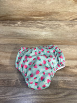 Green Sprouts Swim Diaper Strawberry Print Blue sz 24m