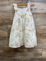 NEW Cupcakes & Cashmere Floral Ruffle Dress White sz 5T