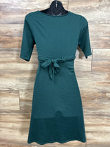 Motherbee Maternity Dress Emerald sz Medium