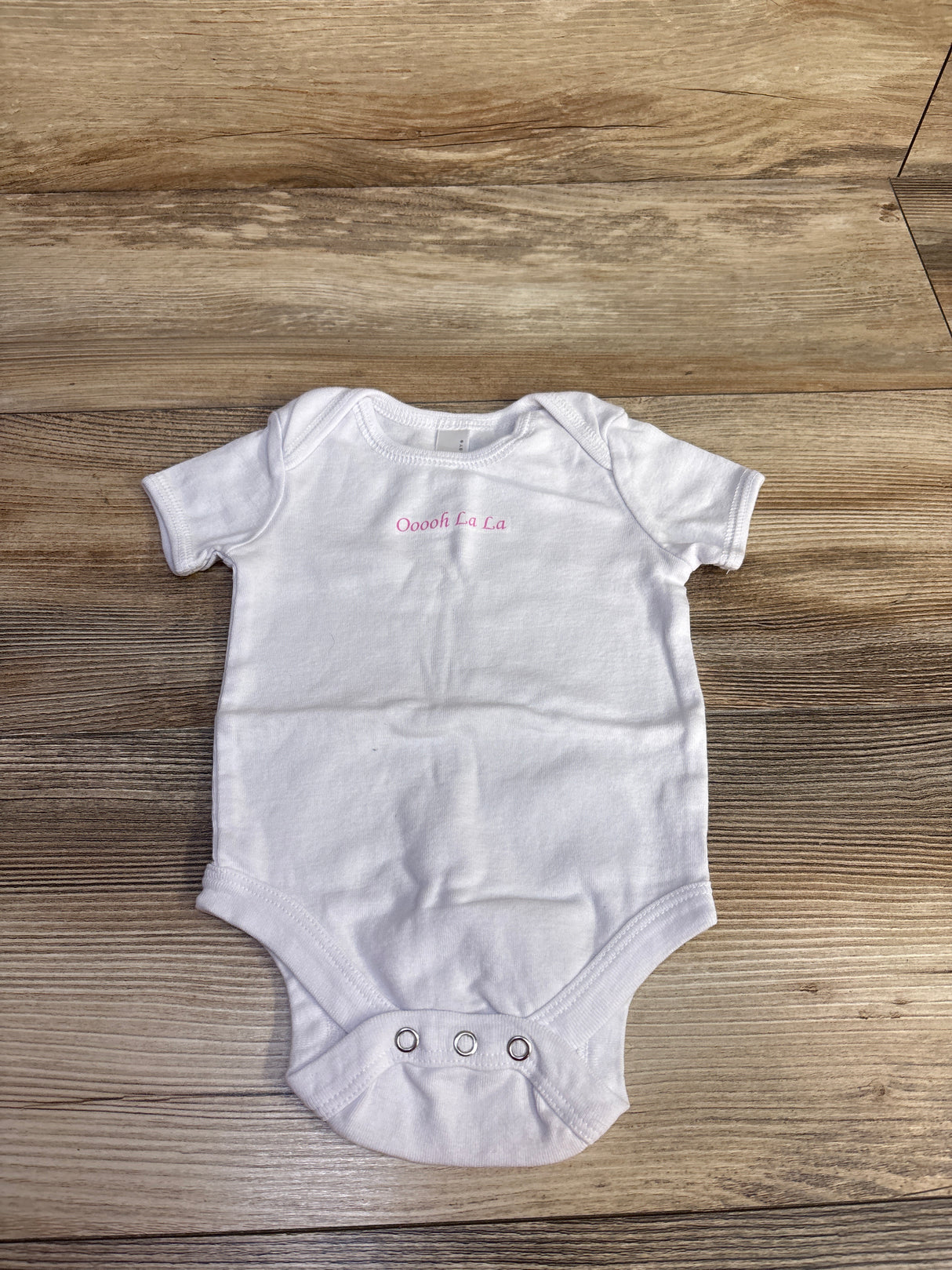 Bella Baby Ooooh La La Bodysuit White sz 3-6m