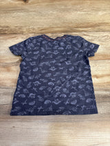 Tommy Bahama Dinosaur V-Neck Shirt Grey sz 4T