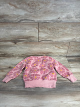 Dot Australia Daisy Print Sweatshirt Peach sz 2T