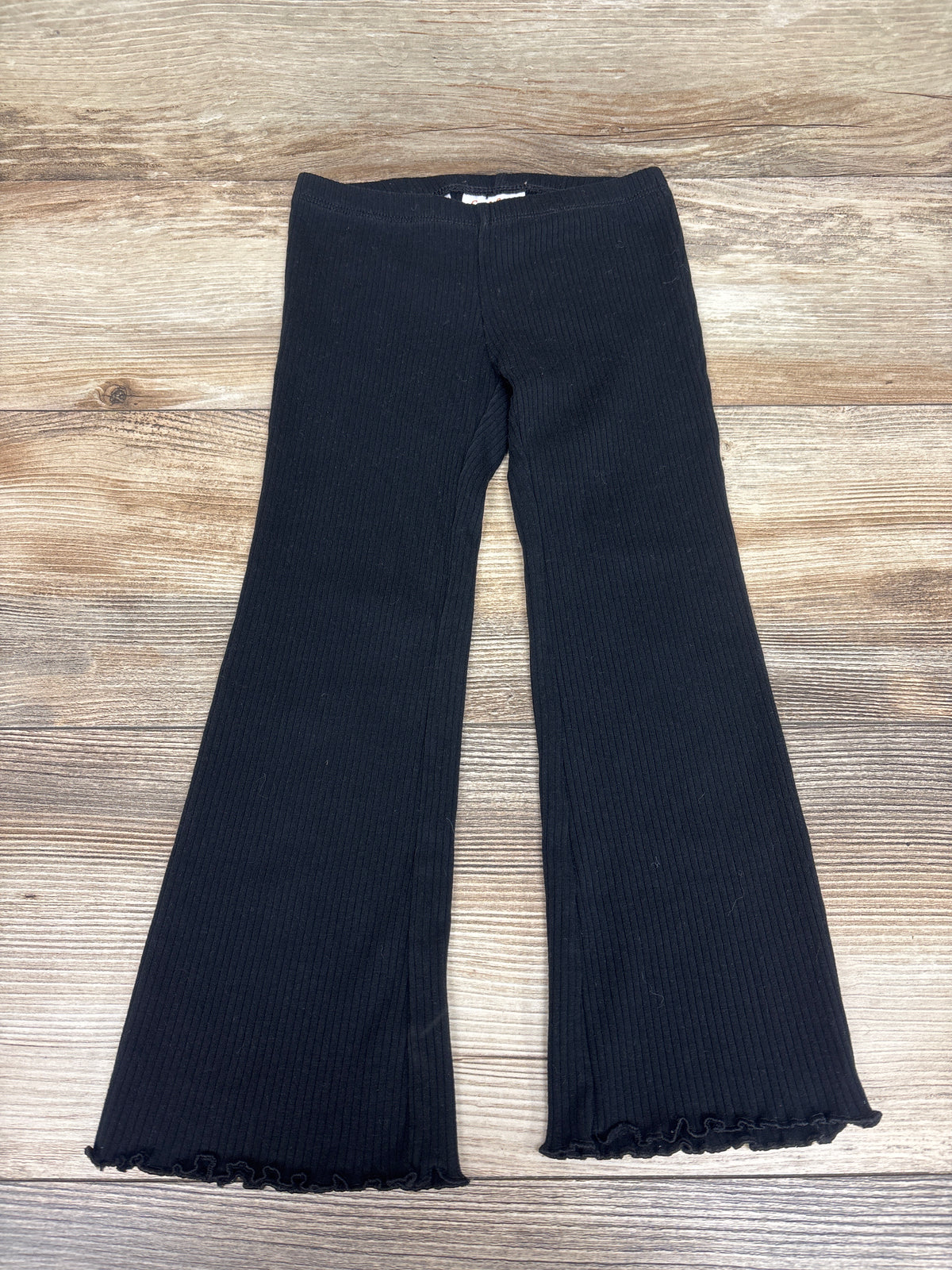 Cat & Jack Ribbed Flare Leggings Black sz 4T