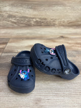 Crocs Baya Clogs w/ Jibbitz Navy sz 5c