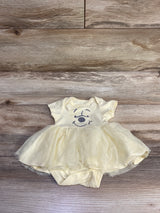Disney Baby Winnie The Pooh Tutu Bodysuit Yellow sz Newborn