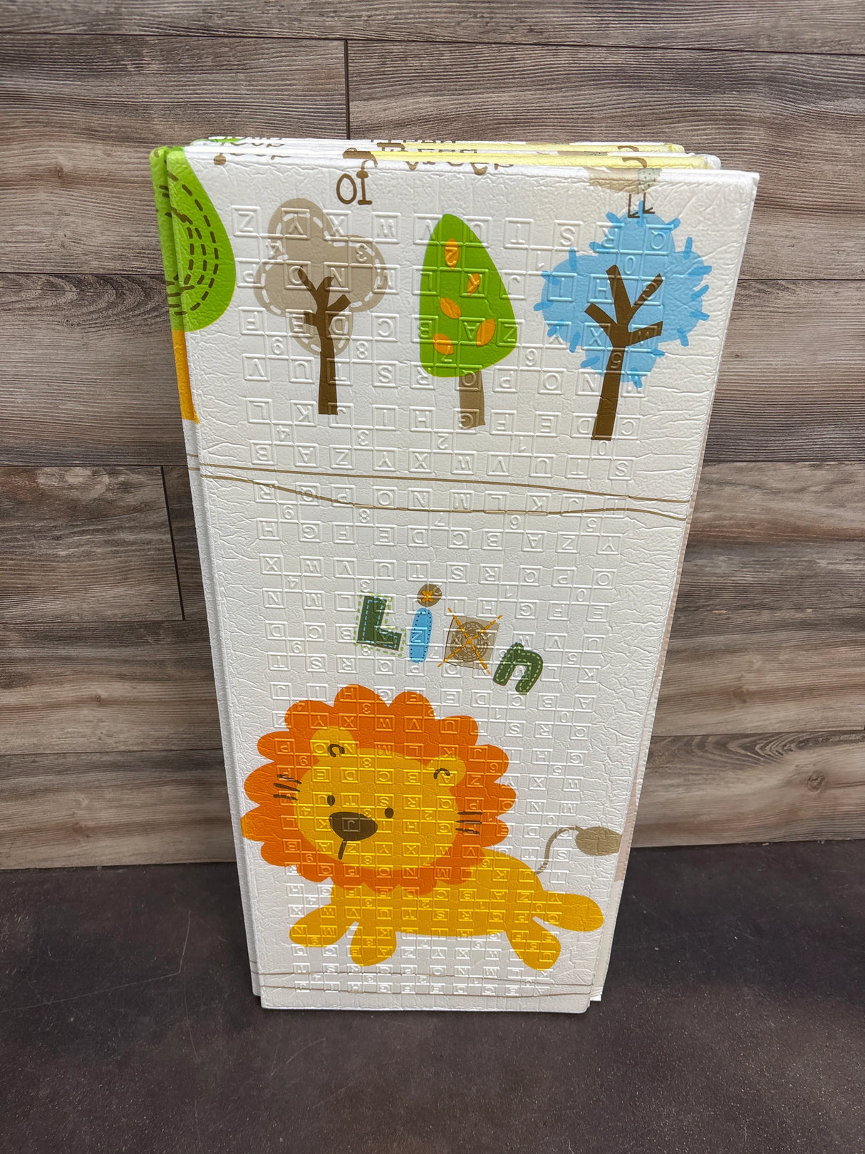 Lion Baby Reversible Folding Mat 71" x 79" - Me n Mommy To Be