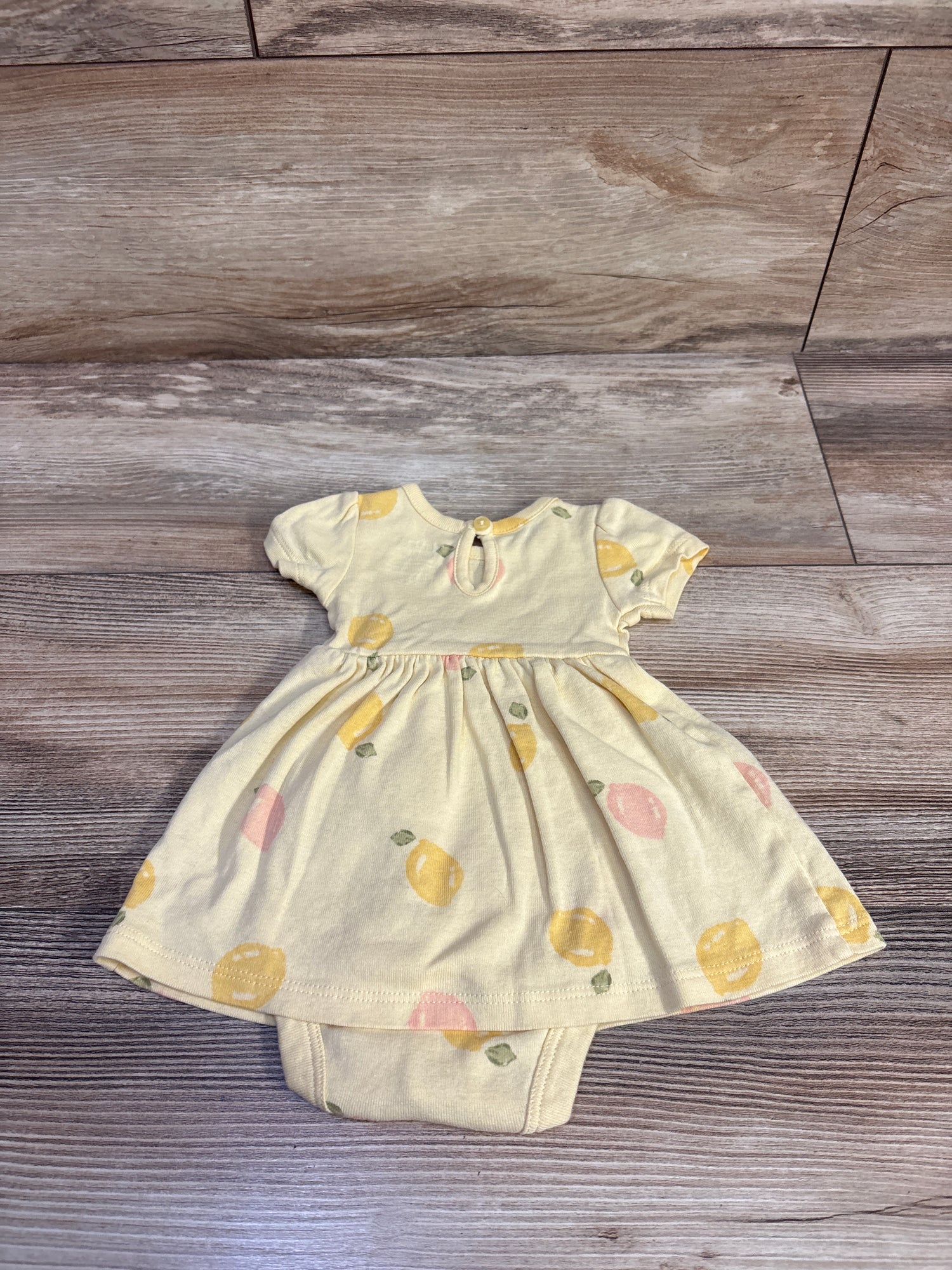 Child Of Mine Lemon Bodysuit Dress Yellow sz Newborn