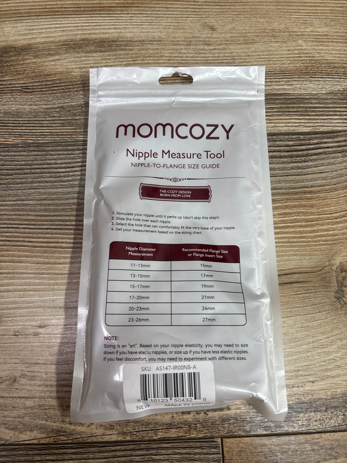 NEW Momcozy Nipple Measure Tool