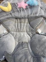 HARPPA Electric Baby Swing with Remote Control, Grey