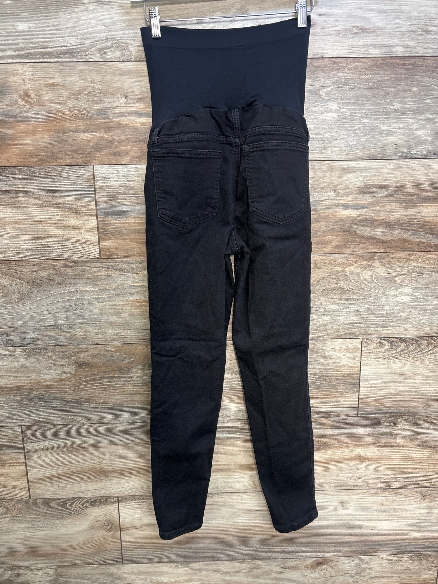 a:glow Maternity Full Panel Jeggings Black sz Medium (8)