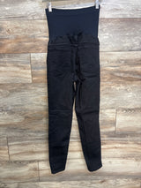 a:glow Maternity Full Panel Jeggings Black sz Medium (8)