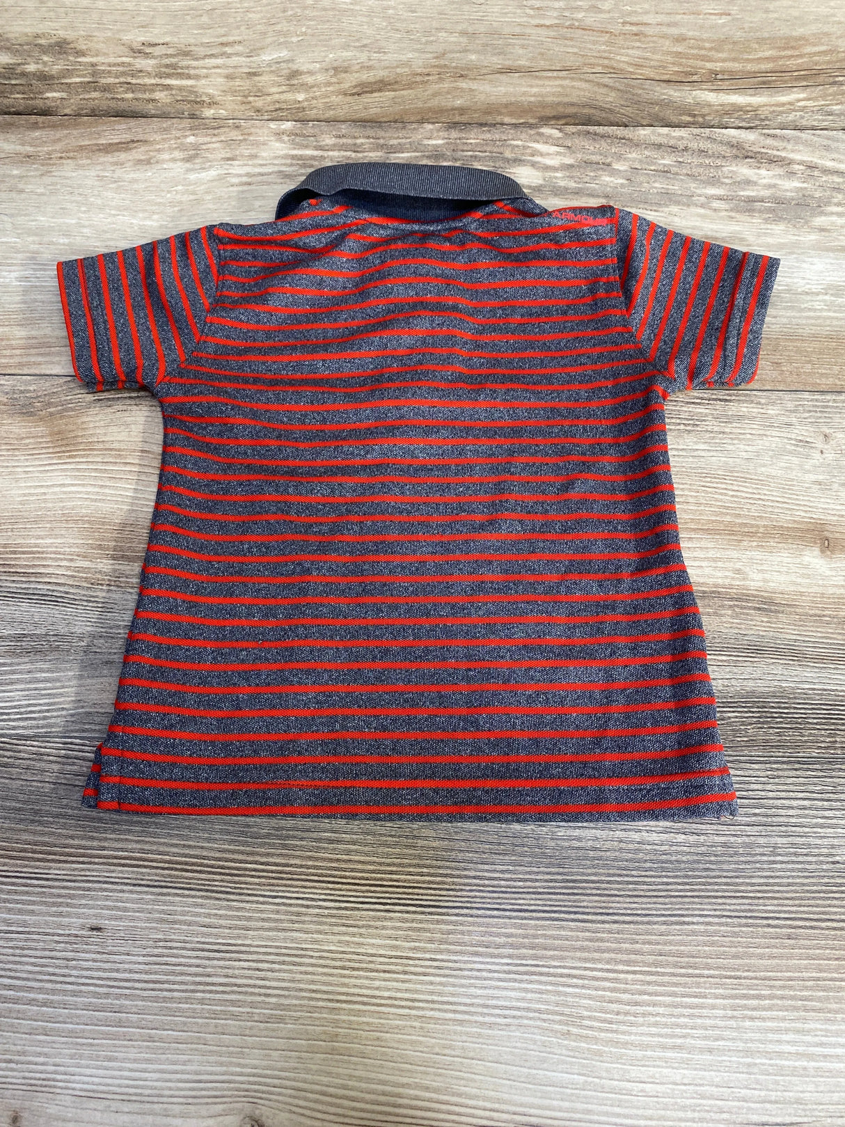 Under Armour Striped Polo Shirt Grey sz 12m