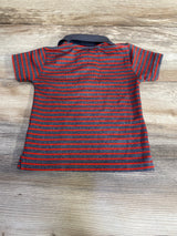 Under Armour Striped Polo Shirt Grey sz 12m
