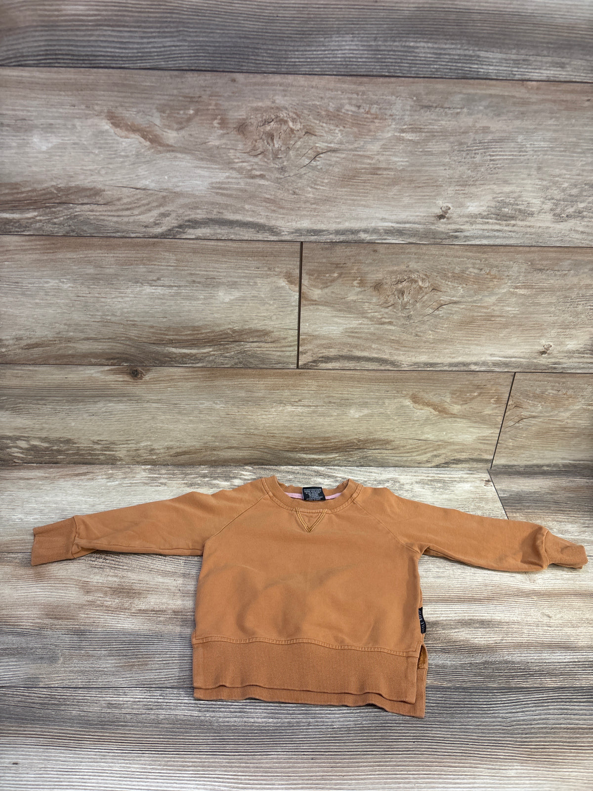 Little Bipsy Pullover Sweatshirt Caramel sz 12-18m