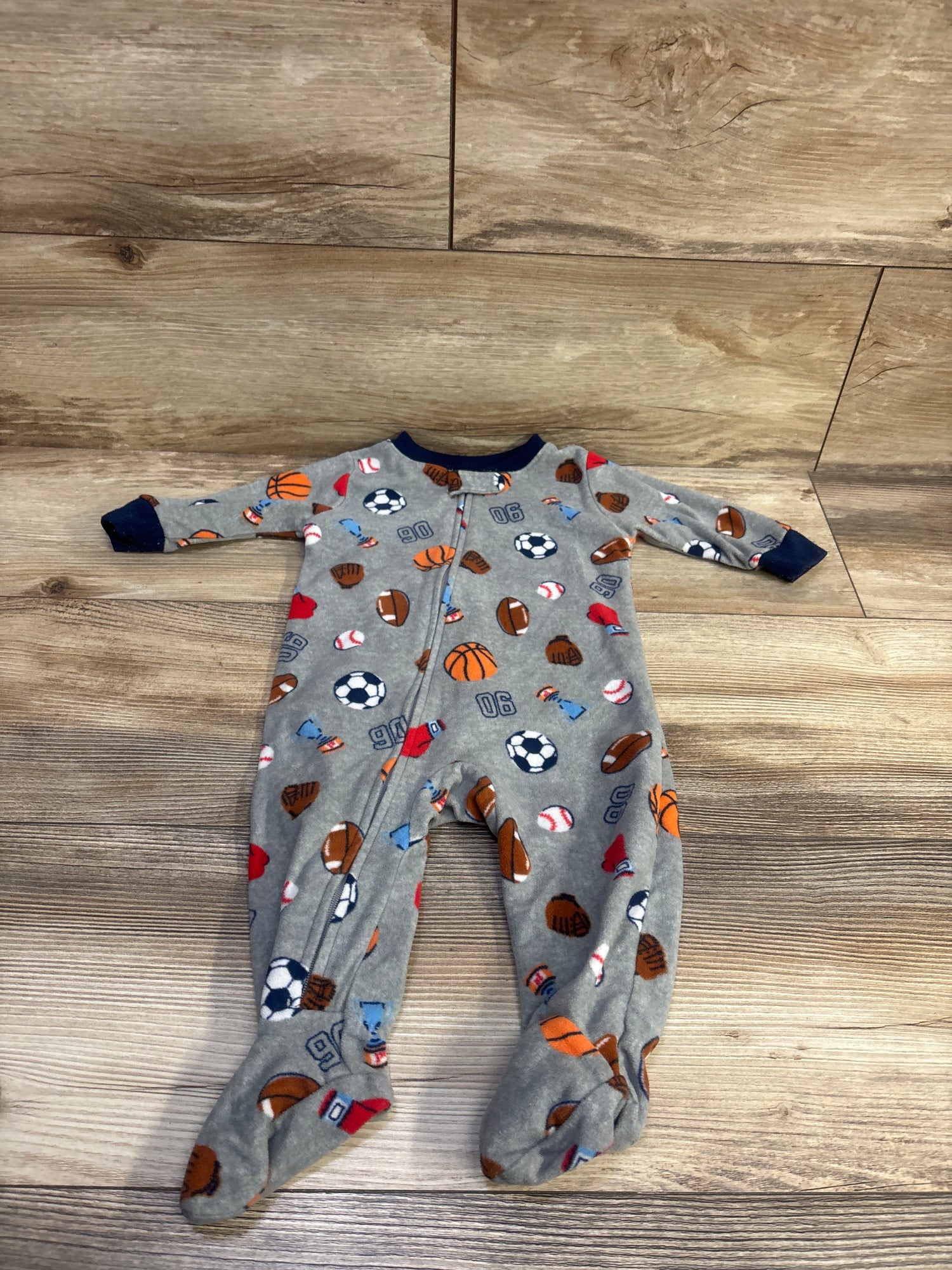 Carter's Blanket Sleeper Grey sz 6m