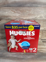 NEW Huggies Little Snugglers Diapers Size 2, 210ct