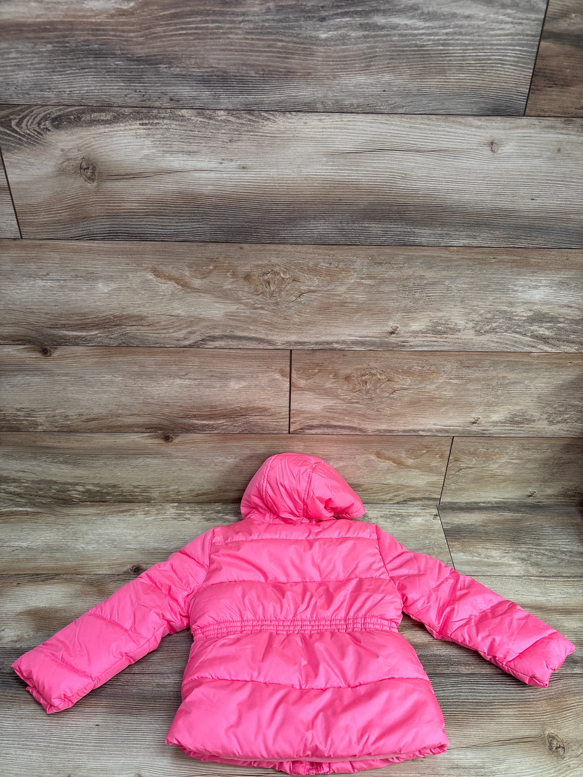 Pink Platinum Fleece Lined Puffer Jacket Pink sz 4T