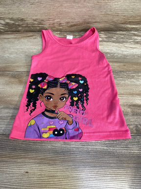 Shein Graphic Tank Top Pink sz 6-9m - Me n Mommy To Be