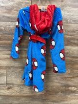 Marvel Spidey and his Amazing Friends Bath Robe Blue sz 4T/5T