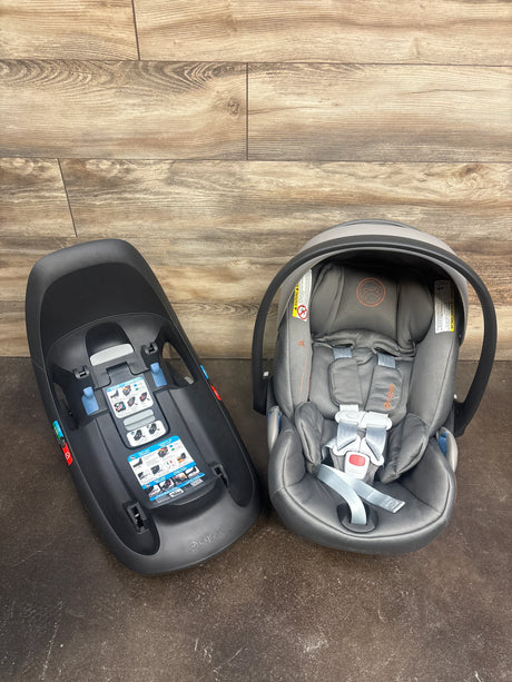 Cybex Gold Cloud G Lux Infant Car Seat in Lava Grey 4-35lbs - Me n Mommy To Be