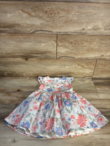 Carter's Floral Sleeveless Dress White sz 2T