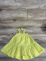 Kids Exact Sleeveless Floral Dress Yellow sz 3-4T