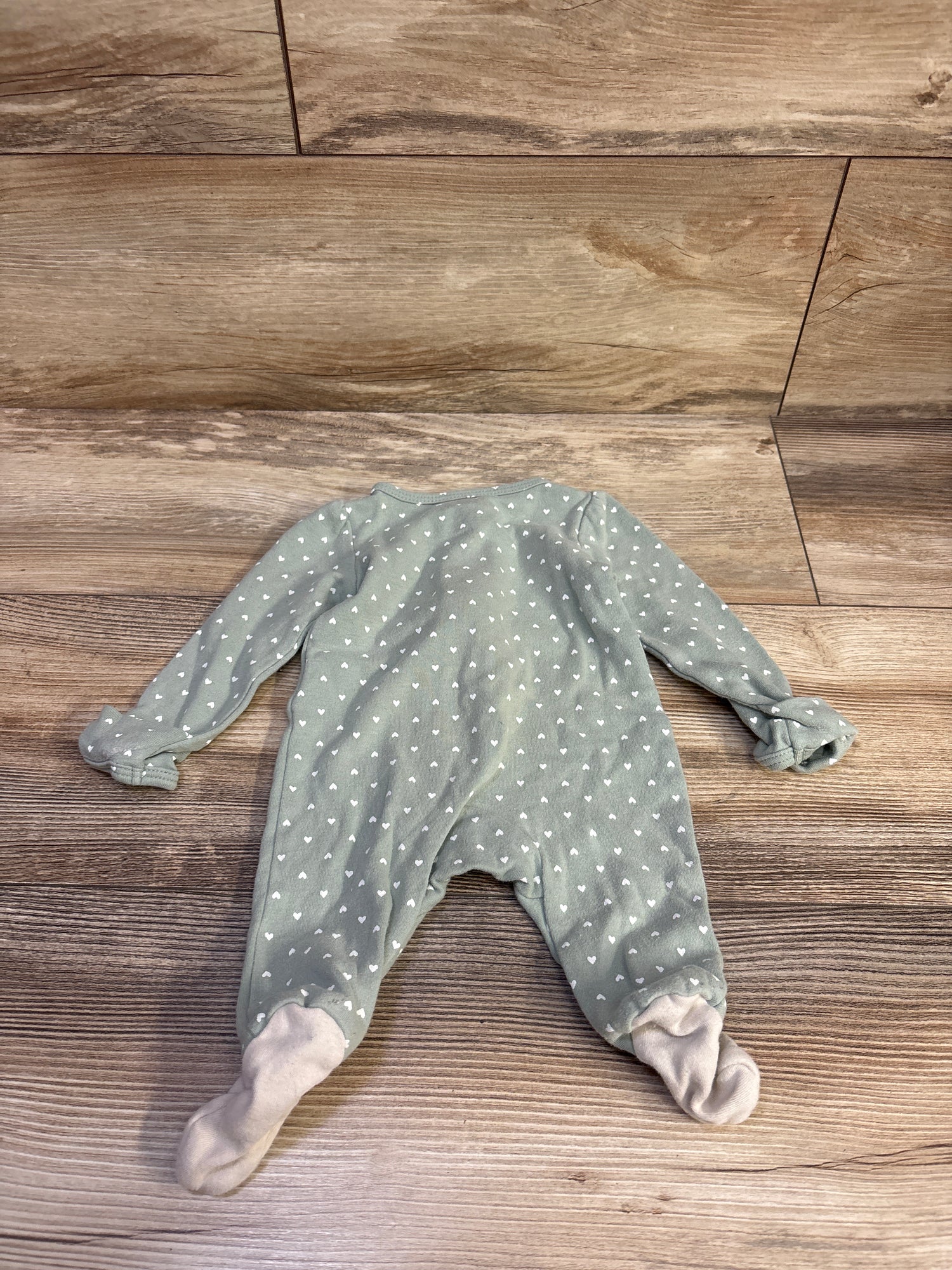Carter's Sleeper Green sz Newborn