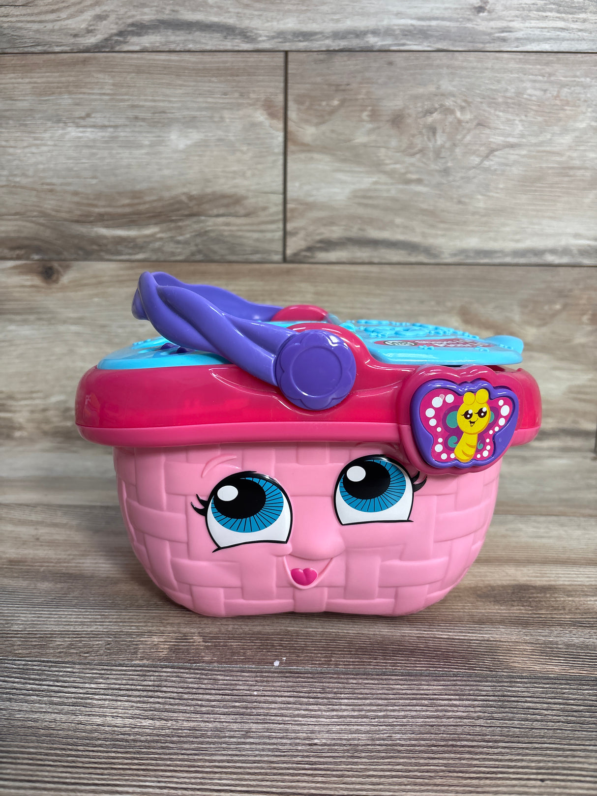 LeapFrog Shapes and Sharing Picnic Basket Pink