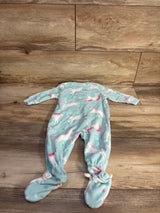 Carter's Unicorn Blanket Sleeper Blue sz 6m