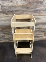 WOOD CITY Step Stool Helper Standing Tower