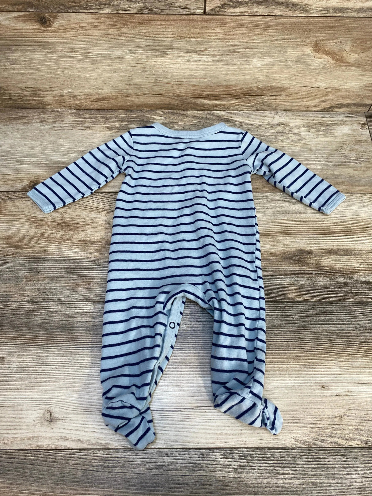 Carter's Striped Sleeper Blue sz 6m