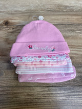 NEW Petite L'amour 5pk Caps Pink sz 0-3m