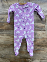 Simple Joys Sheep Print Sleeper Lilac sz 6-9m