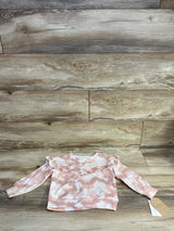 NEW Grayson Mini Tie-Dye Ruffled Sweatshirt White sz 2T