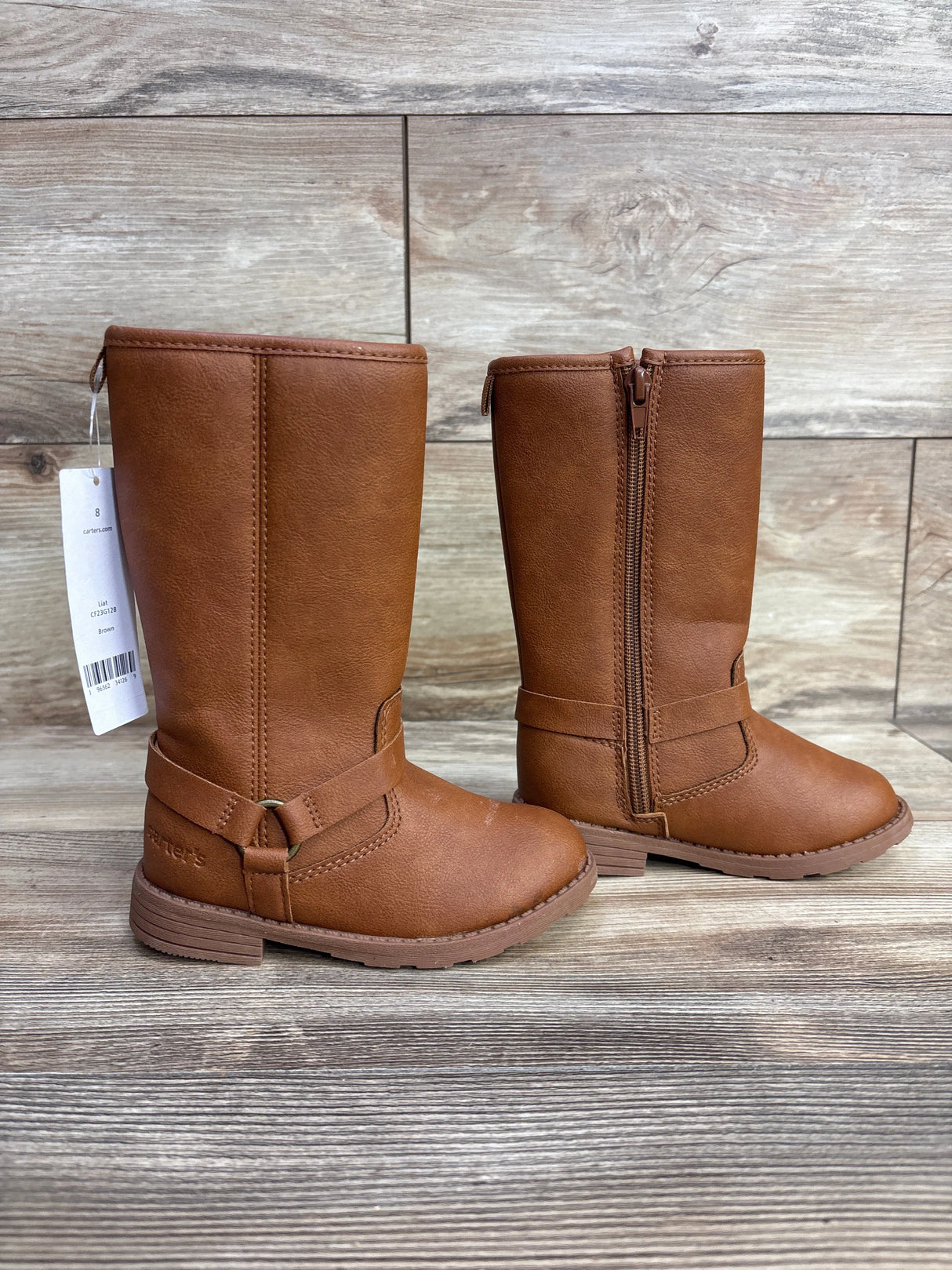 NEW Carter's Riding Boots, Brown sz 8c