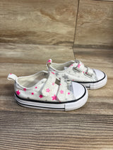 Converse Chuck Taylor All Star 2V Low Top Sneakers White sz 5c