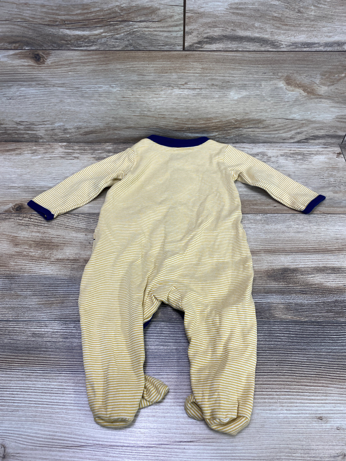 Carter's Striped Sleeper Yellow sz 6m