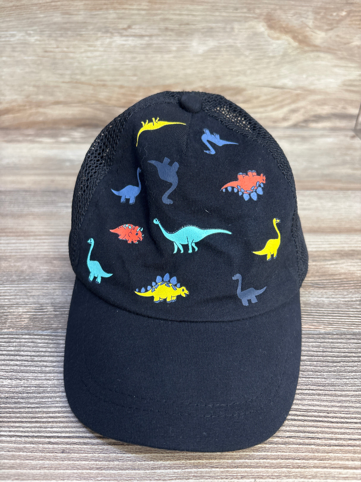 Adjustable Dinosaur Baseball Cap Black sz Toddler