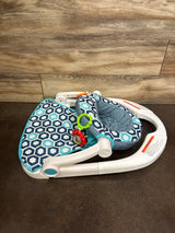 Fisher Price Sit-Me-Up Floor Seat in Blue Honeycomb