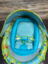 Swimways Infant Baby Spring Float, Green 3-9m
